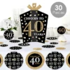 Big Dot Of Happiness Adult 40th Birthday - Gold - Birthday Party Decor And Confetti - Terrific Table Centerpiece Kit - Set Of 30 -Party Planers Store GUEST 996cfd21 bb3b 4804 babc 40396b1bde1d