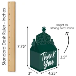 Big Dot Of Happiness Emerald Elegantly Simple - Treat Box Party Favors - Guest Party Favors Goodie Gable Boxes - Set Of 12 -Party Planers Store GUEST 9979cb32 d3f0 4228 bb0a d99abe4eeca2