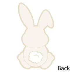 Big Dot Of Happiness Hippity Hoppity - Shaped Thank You Cards - Easter Bunny Party Thank You Note Cards With Envelopes - Set Of 12 -Party Planers Store GUEST 9986f7a3 bfb1 4da8 ad80 e3ffe99224ba