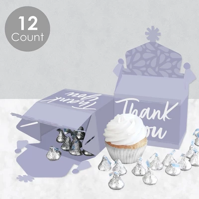 Big Dot Of Happiness Purple Elegantly Simple - Treat Box Party Favors - Guest Party Favors Goodie Gable Boxes - Set Of 12 4 Big Dot Of Happiness Purple Elegantly Simple - Treat Box Party Favors - Guest Party Favors Goodie Gable Boxes - Set Of 12 - Image 2