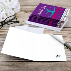 Big Dot Of Happiness Tumble, Flip & Twirl - Gymnastics - Birthday Party Or Gymnast Party Thank You Cards (8 Count) -Party Planers Store GUEST 9accb40e 25b2 42e3 addd 32680d9571bb