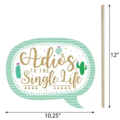 Big Dot Of Happiness Funny Final Fiesta - Last Fiesta Bachelorette Party Photo Booth Props Kit - 10 Piece 7 Big Dot Of Happiness Funny Final Fiesta - Last Fiesta Bachelorette Party Photo Booth Props Kit - 10 Piece -Party Planers Store GUEST 9ad38ee0 f562 4d20 ab74 97d0c2792f25