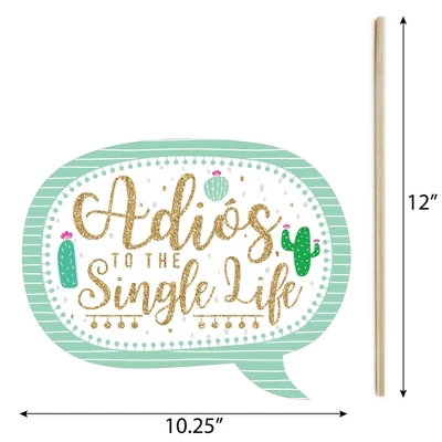 Big Dot Of Happiness Funny Final Fiesta - Last Fiesta Bachelorette Party Photo Booth Props Kit - 10 Piece 5 Big Dot Of Happiness Funny Final Fiesta - Last Fiesta Bachelorette Party Photo Booth Props Kit - 10 Piece - Image 3