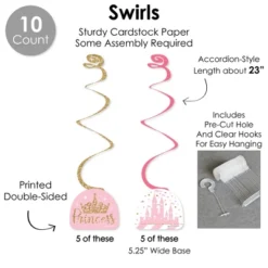 Big Dot Of Happiness Little Princess Crown - Pink And Gold Baby Shower Or Birthday Party Supplies Decoration Kit - Decor Galore Party Pack - 51 Pieces 10 Big Dot Of Happiness Little Princess Crown - Pink And Gold Baby Shower Or Birthday Party Supplies Decoration Kit - Decor Galore Party Pack - 51 Pieces -Party Planers Store GUEST 9aee6973 4f0e 4e29 9562 5c3e74e5ee6f