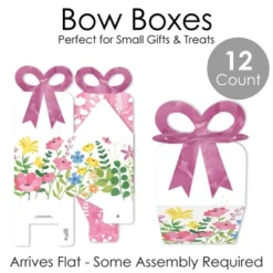 Big Dot Of Happiness Wildflowers - Square Favor Gift Boxes - Boho Floral Party Bow Boxes - Set Of 12 -Party Planers Store GUEST 9c6ee2f2 1d27 432e a5ed 9df8287ec288