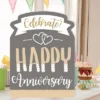 Big Dot Of Happiness Happy Anniversary - Gold Wedding Anniversary Congratulations Giant Greeting Card - Big Shaped Jumborific Card -Party Planers Store GUEST 9cf82fb5 4cbd 43cb a042 bd1f9e879d7e