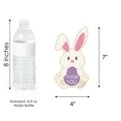 Big Dot Of Happiness Hippity Hoppity - Shaped Thank You Cards - Easter Bunny Party Thank You Note Cards With Envelopes - Set Of 12 -Party Planers Store GUEST 9d1643c5 3964 4a5d b7c0 7a1e396d3897