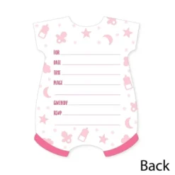 Big Dot Of Happiness It's A Girl - Shaped Fill-in Invitations - Pink Baby Shower Invitation Cards With Envelopes - Set Of 12 9 Big Dot Of Happiness It's A Girl - Shaped Fill-in Invitations - Pink Baby Shower Invitation Cards With Envelopes - Set Of 12 -Party Planers Store GUEST 9e123487 a3e4 43be 8c77 772252a43e39