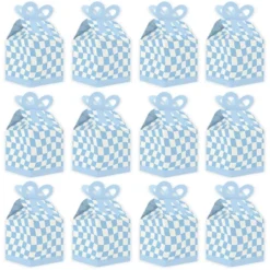 Big Dot Of Happiness Blue Checkered Party - Square Favor Gift Boxes - Bow Boxes - Set Of 12 10 Big Dot Of Happiness Blue Checkered Party - Square Favor Gift Boxes - Bow Boxes - Set Of 12 -Party Planers Store GUEST a0834117 83bb 4508 be3e 77a4e888040e