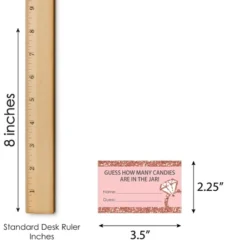Big Dot Of Happiness Bride Squad - How Many Candies Rose Gold Bridal Shower Or Bachelorette Party Game - 1 Stand And 40 Cards - Candy Guessing Game 13 Big Dot Of Happiness Bride Squad - How Many Candies Rose Gold Bridal Shower Or Bachelorette Party Game - 1 Stand And 40 Cards - Candy Guessing Game -Party Planers Store GUEST a20c8a81 f9c9 49a2 ac8b 0596572623b5