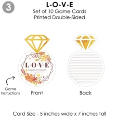 Big Dot Of Happiness Fall Foliage Bride - 4 Autumn Leaves Bridal Shower Games - 10 Cards Each - Gamerific Bundle -Party Planers Store GUEST a27a0390 0019 4537 8981 e8d3e096c502