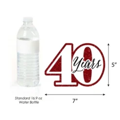 Big Dot Of Happiness We Still Do - 40th Wedding Anniversary - Decorations DIY Anniversary Party Essentials - Set Of 20 7 Big Dot Of Happiness We Still Do - 40th Wedding Anniversary - Decorations DIY Anniversary Party Essentials - Set Of 20 -Party Planers Store GUEST a299cad2 2cbc 4949 a94a c883444de681