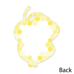 Big Dot Of Happiness Honey Bee - Shaped Thank You Cards - Baby Shower Or Birthday Party Thank You Note Cards With Envelopes - Set Of 12 -Party Planers Store GUEST a3299bf8 7424 48f8 841e f8e30333139b