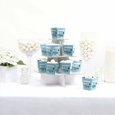 Big Dot Of Happiness It's A Boy - Party Mini Favor Boxes - Blue Baby Shower Treat Candy Boxes - Set Of 12 4 Big Dot Of Happiness It's A Boy - Party Mini Favor Boxes - Blue Baby Shower Treat Candy Boxes - Set Of 12 - Image 2