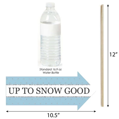 Big Dot Of Happiness Funny Onederland - Holiday Snowflake Winter Wonderland Birthday Party Photo Booth Props Kit - 10 Piece 4 Big Dot Of Happiness Funny Onederland - Holiday Snowflake Winter Wonderland Birthday Party Photo Booth Props Kit - 10 Piece - Image 2