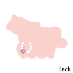 Big Dot Of Happiness Run Wild Horses - Shaped Thank You Cards - Pony Birthday Party Thank You Note Cards With Envelopes - Set Of 12 -Party Planers Store GUEST a6b56e5f fbcf 40e7 a233 d0e8bdc1fc02