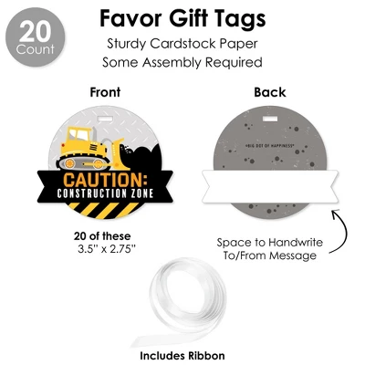 Big Dot Of Happiness Dig It - Construction Party Zone - Baby Shower Or Birthday Party Favors And Cupcake Kit - Fabulous Favor Party Pack - 100 Pieces 7 Big Dot Of Happiness Dig It - Construction Party Zone - Baby Shower Or Birthday Party Favors And Cupcake Kit - Fabulous Favor Party Pack - 100 Pieces - Image 5