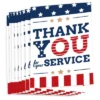 Big Dot Of Happiness Happy Veterans Day - Patriotic Thank You Cards (8 Count) -Party Planers Store GUEST a9999194 6f3d 4701 9721 eb03ebd11c22