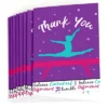 Big Dot Of Happiness Tumble, Flip & Twirl - Gymnastics - Birthday Party Or Gymnast Party Thank You Cards (8 Count)