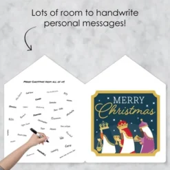 Big Dot Of Happiness Holy Nativity - Christmas Giant Greeting Card - Big Shaped Jumborific Card -Party Planers Store GUEST a9e02bf5 3469 441b b8b7 bddb0682382a