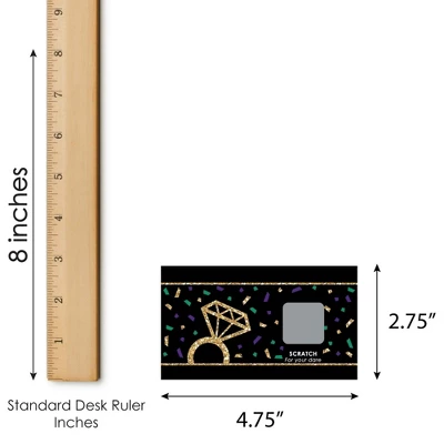 Big Dot Of Happiness Nola Bride Squad - New Orleans Bachelorette Party Game Scratch Off Dare Cards - 22 Count 6 Big Dot Of Happiness Nola Bride Squad - New Orleans Bachelorette Party Game Scratch Off Dare Cards - 22 Count - Image 4