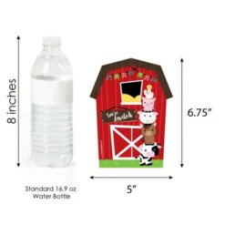 Big Dot Of Happiness Farm Animals - Shaped Fill-in Invitations - Baby Shower Or Birthday Party Invitation Cards With Envelopes - Set Of 12 -Party Planers Store GUEST aa72b73f 89a8 45a1 a2ab c482a6aa6785