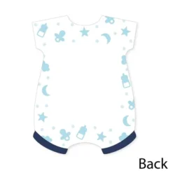 Big Dot Of Happiness It's A Boy - Shaped Thank You Cards - Blue Baby Shower Thank You Note Cards With Envelopes - Set Of 12 -Party Planers Store GUEST abfb452b bf63 412d 8c84 00932f42a599