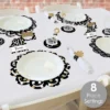 Big Dot Of Happiness Adult 80th Birthday - Gold - Birthday Party Paper Charger And Table Decorations - Chargerific Kit - Place Setting For 8 -Party Planers Store GUEST ac7c2c1d 8d21 4e2a b032 d59086982232