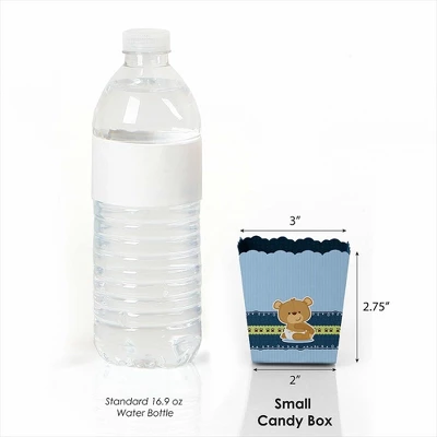 Big Dot Of Happiness Boy Baby Teddy Bear - Party Mini Favor Boxes - Baby Shower Or Birthday Party Treat Candy Boxes - Set Of 12 4 Big Dot Of Happiness Boy Baby Teddy Bear - Party Mini Favor Boxes - Baby Shower Or Birthday Party Treat Candy Boxes - Set Of 12 - Image 2