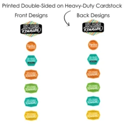 Big Dot Of Happiness Still Got Class - High School Reunion Party Centerpiece Sticks - Showstopper Table Toppers - 35 Pieces -Party Planers Store GUEST ad66b0fd c20e 42be 91a7 2f19f2e46805