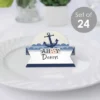 Big Dot Of Happiness Ahoy - Nautical - Baby Shower Or Birthday Party Tent Buffet Card - Table Setting Name Place Cards - Set Of 24 -Party Planers Store GUEST adc92a19 7054 4835 b081 92c0f0435a98