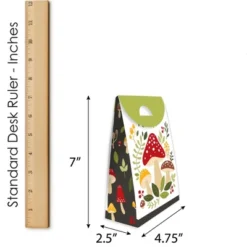 Big Dot Of Happiness Wild Mushrooms - Red Toadstool Party Gift Favor Bags - Party Goodie Boxes - Set Of 12 -Party Planers Store GUEST adcf3bda 5d35 4d81 a938 31a7440d094d