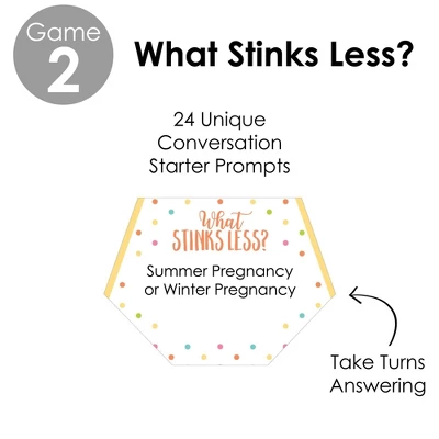 Big Dot Of Happiness Baby Neutral - Baby Shower Conversation Starter - 2-in-1 Dirty Diaper Game - Set Of 24 7 Big Dot Of Happiness Baby Neutral - Baby Shower Conversation Starter - 2-in-1 Dirty Diaper Game - Set Of 24 - Image 5