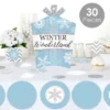 Big Dot Of Happiness Winter Wonderland - Snowflake Holiday Party And Winter Wedding Decor And Confetti - Terrific Table Centerpiece Kit - Set Of 30 2 Big Dot Of Happiness Winter Wonderland - Snowflake Holiday Party And Winter Wedding Decor And Confetti - Terrific Table Centerpiece Kit - Set Of 30 -Party Planers Store GUEST ae2eaf1d 0fa4 4502 a982 74134940bc96
