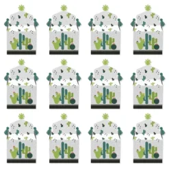 Big Dot Of Happiness Prickly Cactus Party - Treat Box Party Favors - Fiesta Party Goodie Gable Boxes - Set Of 12 -Party Planers Store GUEST aee39df7 518c 4de4 b610 2c7c6930f3d8