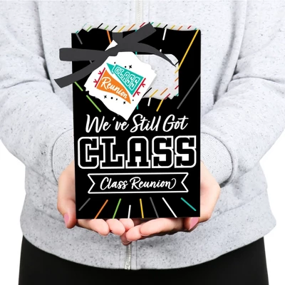 Big Dot Of Happiness Still Got Class - High School Reunion Party Favor Boxes - Set Of 12 5 Big Dot Of Happiness Still Got Class - High School Reunion Party Favor Boxes - Set Of 12 - Image 3