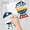 Big Dot Of Happiness Fire Up The Grill - Shaped Fill-In Invitations - Summer BBQ Picnic Party Invitation Cards With Envelopes - Set Of 12 -Party Planers Store GUEST b2ac90aa 6a7c 4c9c 8221 05dd4f9fe820