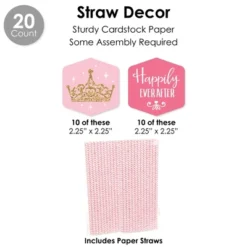 Big Dot Of Happiness Little Princess Crown - Pink & Gold Baby Shower Or Birthday Party Favors And Cupcake Kit - Fabulous Favor Party Pack - 100 Pieces 13 Big Dot Of Happiness Little Princess Crown - Pink & Gold Baby Shower Or Birthday Party Favors And Cupcake Kit - Fabulous Favor Party Pack - 100 Pieces -Party Planers Store GUEST b2f02210 232f 43a7 b469 8b96c779db16