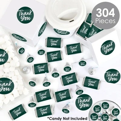 Big Dot Of Happiness Emerald Elegantly Simple - Guest Party Favors Candy Favor Sticker Kit - 304 Pieces 3 Big Dot Of Happiness Emerald Elegantly Simple - Guest Party Favors Candy Favor Sticker Kit - 304 Pieces