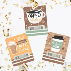 Big Dot Of Happiness But First, Coffee - DIY Assorted Cafe Themed Party Cash Holder Gift - Funny Money Cards - Set Of 6 15 Big Dot Of Happiness But First, Coffee - DIY Assorted Cafe Themed Party Cash Holder Gift - Funny Money Cards - Set Of 6 -Party Planers Store GUEST b6362ab6 8023 4579 9417 532eb534af1a