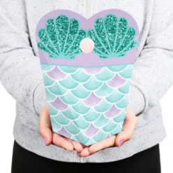 Big Dot Of Happiness Trading The Tail For A Veil - Mermaid Bachelorette Party Or Bridal Shower - Gift Heart Shaped Favor Boxes For Women - Set Of 12 -Party Planers Store GUEST b63f1e0f 0e32 4779 b09c 054c46f45377