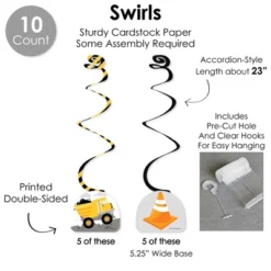 Big Dot Of Happiness Dig It - Construction Party Zone - Baby Shower Or Birthday Party Supplies Decoration Kit - Decor Galore Party Pack - 51 Pieces -Party Planers Store GUEST b65b44b9 b890 4e93 b7f4 8fdccf8fb839