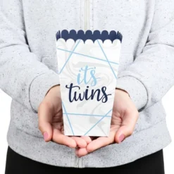 Big Dot Of Happiness It's Twin Boys - Blue Twins Baby Shower Favor Popcorn Treat Boxes - Set Of 12 7 Big Dot Of Happiness It's Twin Boys - Blue Twins Baby Shower Favor Popcorn Treat Boxes - Set Of 12 -Party Planers Store GUEST b70abea2 2124 46cc a6c0 709bad35e42a