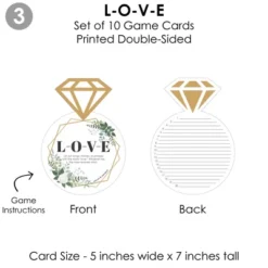 Big Dot Of Happiness Boho Botanical Bride - 4 Games - Who Knows The Bride Best, Bride Or Groom Quiz, What’s In Your Purse And Love - Gamerific Bundle -Party Planers Store GUEST b7538de9 030f 4380 adea 547865454107