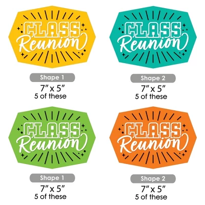 Big Dot Of Happiness Still Got Class - Decorations DIY High School Reunion Party Essentials - Set Of 20 6 Big Dot Of Happiness Still Got Class - Decorations DIY High School Reunion Party Essentials - Set Of 20 - Image 4