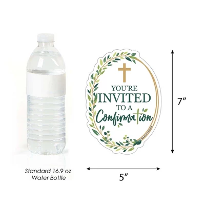 Big Dot Of Happiness Confirmation Elegant Cross - Shaped Fill-in Invitations - Religious Party Invitation Cards With Envelopes - Set Of 12 5 Big Dot Of Happiness Confirmation Elegant Cross - Shaped Fill-in Invitations - Religious Party Invitation Cards With Envelopes - Set Of 12 - Image 3