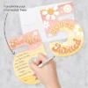 Big Dot Of Happiness Five Is A Vibe - Shaped Fill-In Invitations - Boho Hippie Fifth Birthday Party Invitation Cards With Envelopes - Set Of 12 -Party Planers Store GUEST ba88cec0 fc5a 4e68 83ee 0b95a9cb32c3