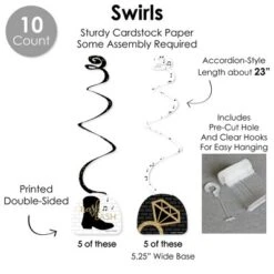 Big Dot Of Happiness Nash Bash - Nashville Bachelorette Party Supplies Decoration Kit - Decor Galore Party Pack - 51 Pieces -Party Planers Store GUEST bb1ca54f dbcd 48d5 ba05 db0414a0f81b