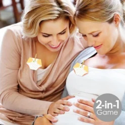 Big Dot Of Happiness Baby Neutral - Baby Shower Conversation Starter - 2-in-1 Dirty Diaper Game - Set Of 24