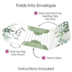 Big Dot Of Happiness Boho Botanical - Fill-In Cards - Greenery Party Fold And Send Invitations - Set Of 8 -Party Planers Store GUEST bbf2b7cd aad4 4fcf af67 192b5033d72a